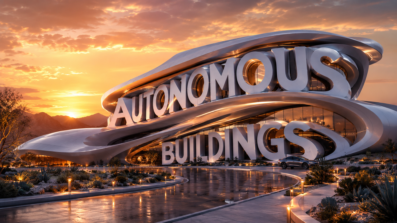 Autonomous building abstract visualization